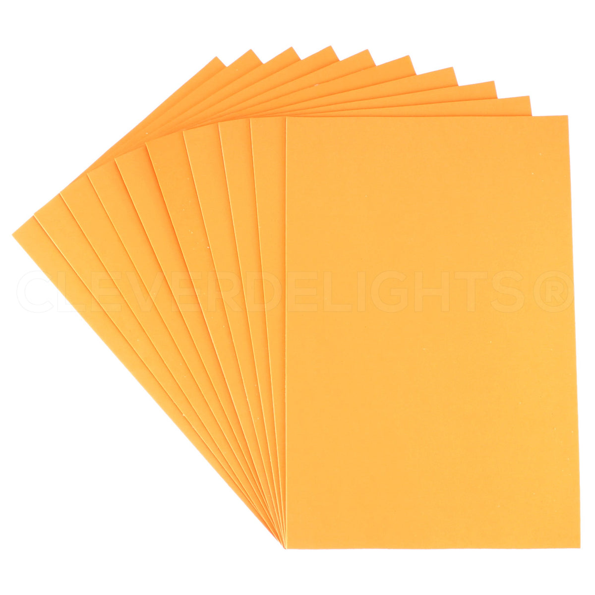 Craft Foam Sheets - Orange - 8