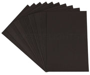Craft Foam Sheets - Black - 8" x 12"