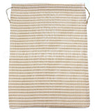 Natural/Ivory Stripe Burlap Bags - 18" x 24"