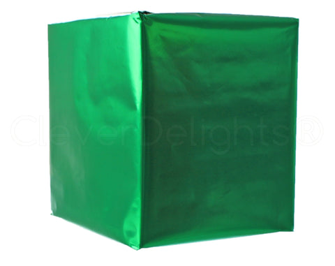 Plain Green Wrapping Paper Sheets